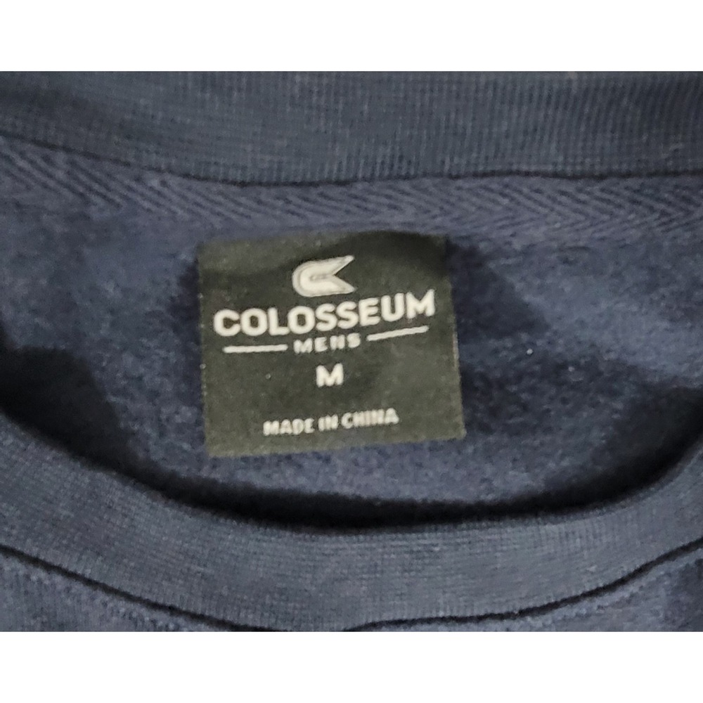 Virginia Cavaliers Colosseum Brand Navy Blue Sweatshirt Men's Size Medium NWT - Picture 3 of 6